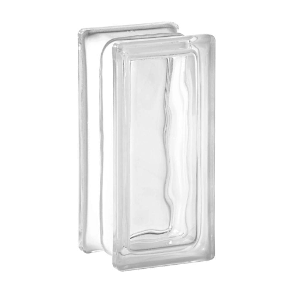 Bloco De Vidro Retangular Transparente 19X9X8 Tradestar