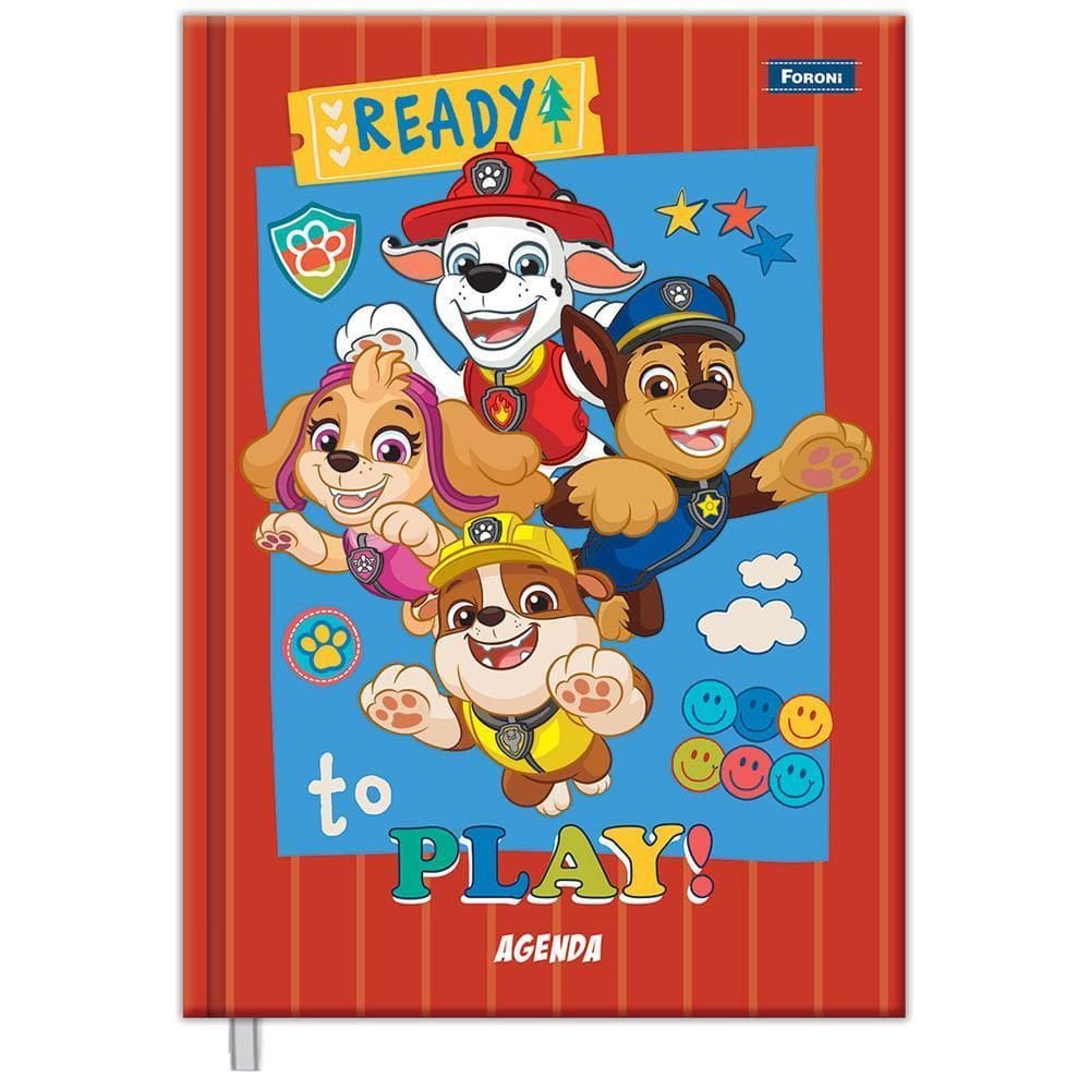 Agenda 2025 Permanente 96Fls Patrulha Canina Ready Foroni