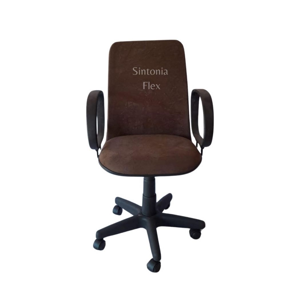 Cadeira Diretor Giratória Braço Fixo Mecanismo Relax- Tecido