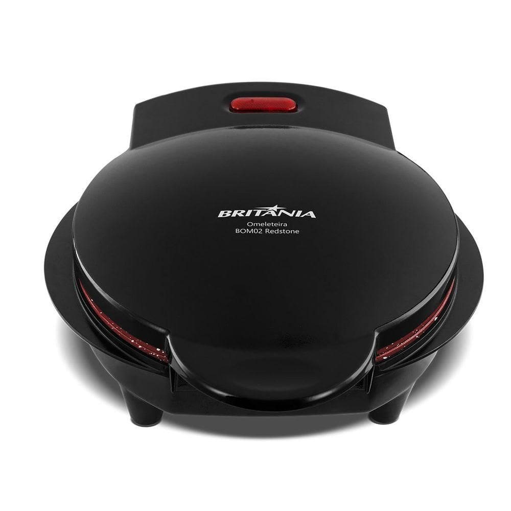 Omeleteira Britânia BOM02P Antiaderente Redstone 750W 127V