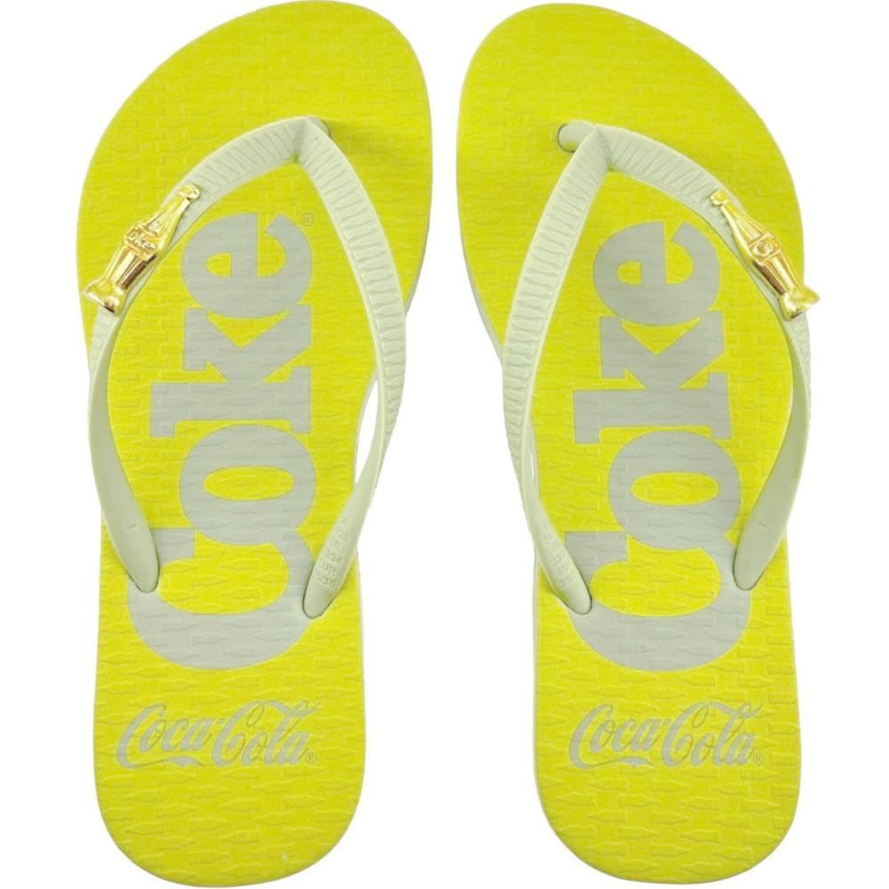 Chinelo Dedo Feminino Casual Dia a Dia Praia Passeio Coke Mix Color Coca Cola Cc4273
