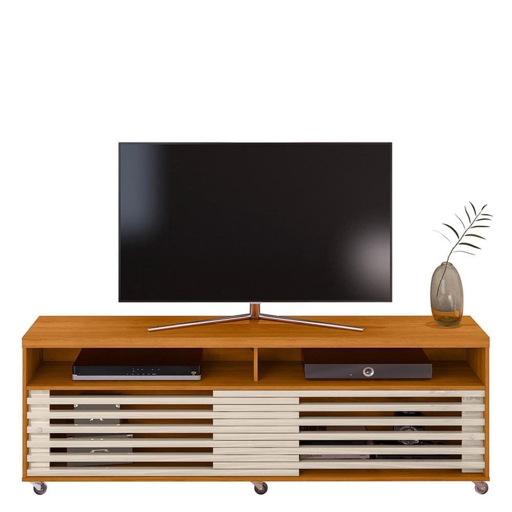 Rack Bancada Frizz 1.8 com Rodízios para TV até 65” - Madetec