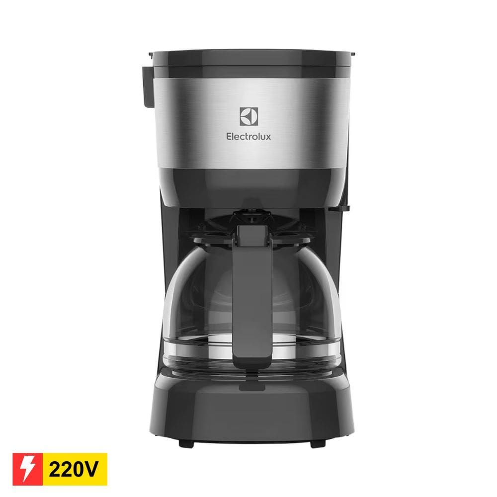 REEMBALADO: Cafeteira Elétrica Electrolux Efficiente ECM10 15 Xícaras - Preta 220V