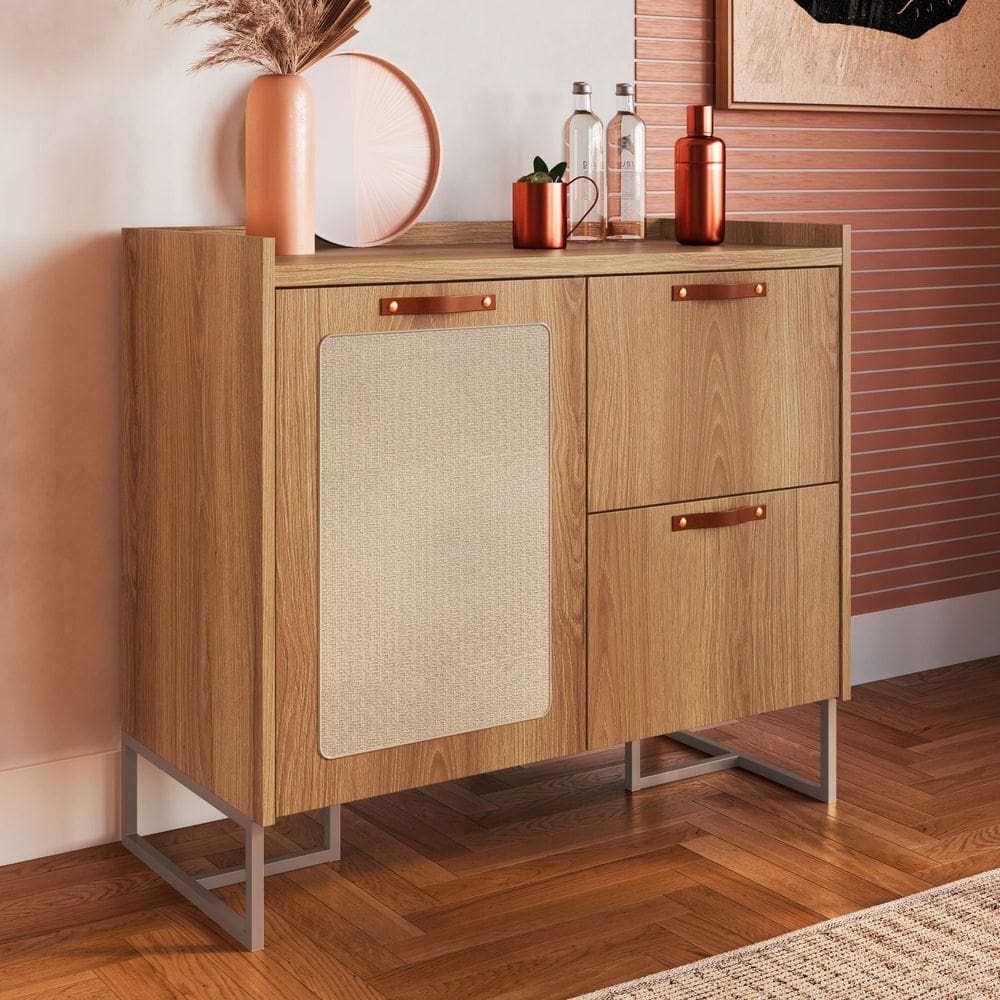 Buffet Itapoá 1 Porta 90cm Olmo