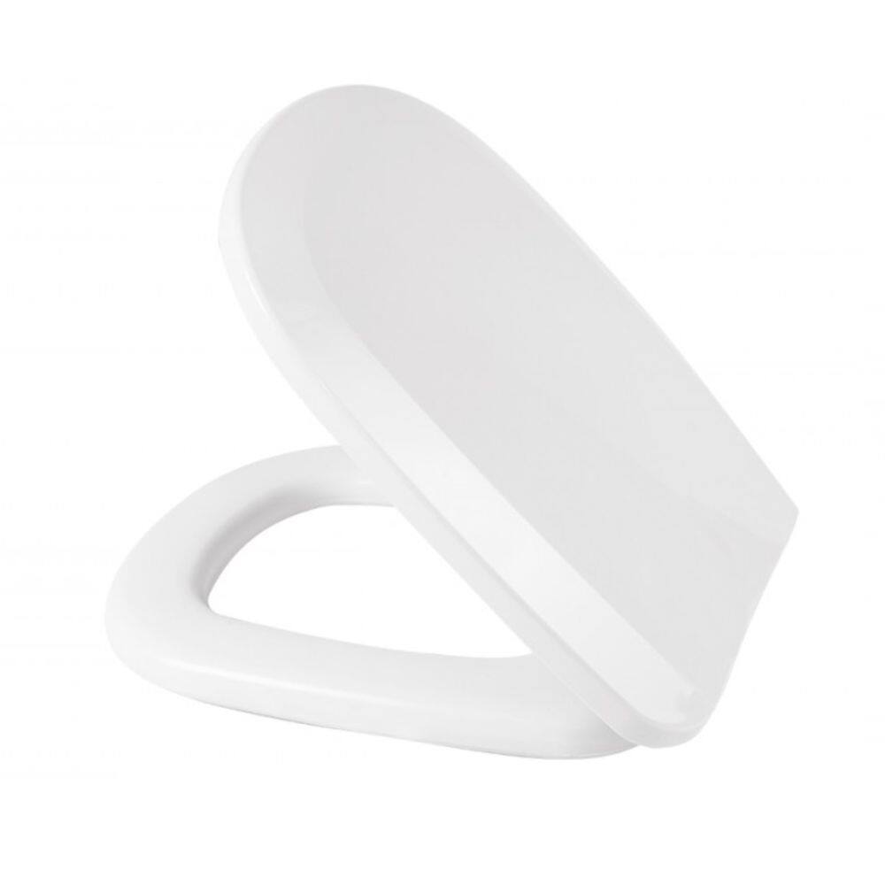 Assento Almofadado Flox Branco Tampa para Vaso Fiori