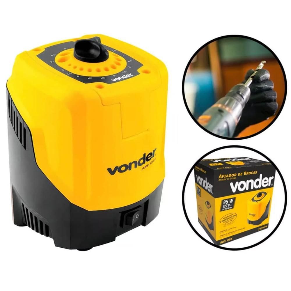Afiador Amoladora de Brocas Elétrico 3 a 10mm Profissional A