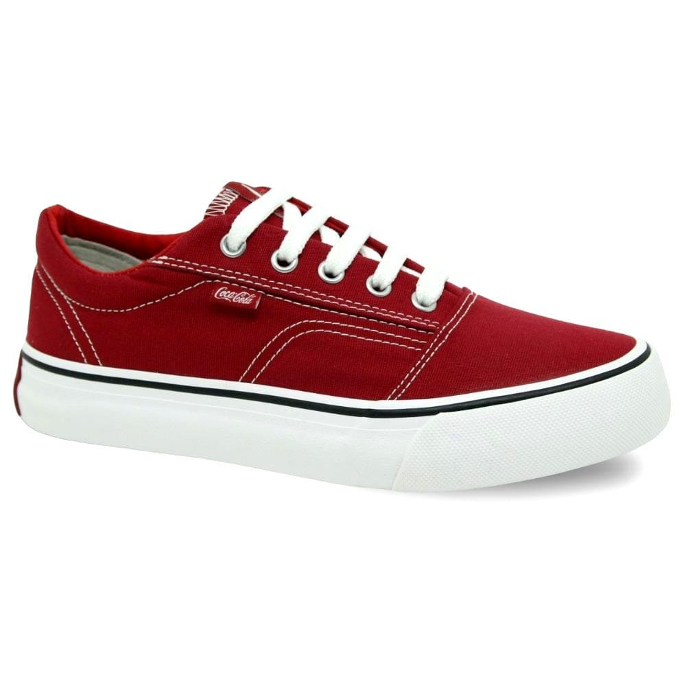 Tênis Coca-Cola Surplay Canvas Vermelho CC2400