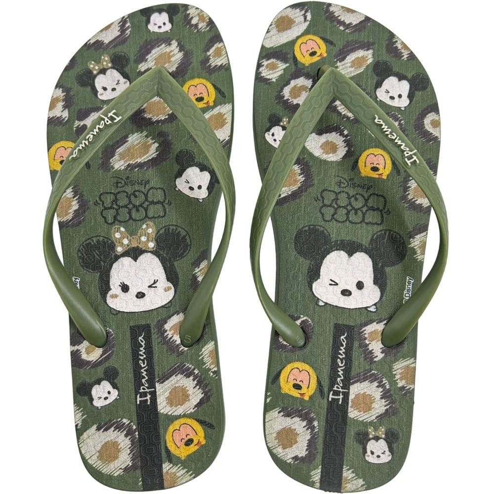 Chinelo Dedo Feminino Dia a Dia Casual Praia Disney Friends Ipanema 27093