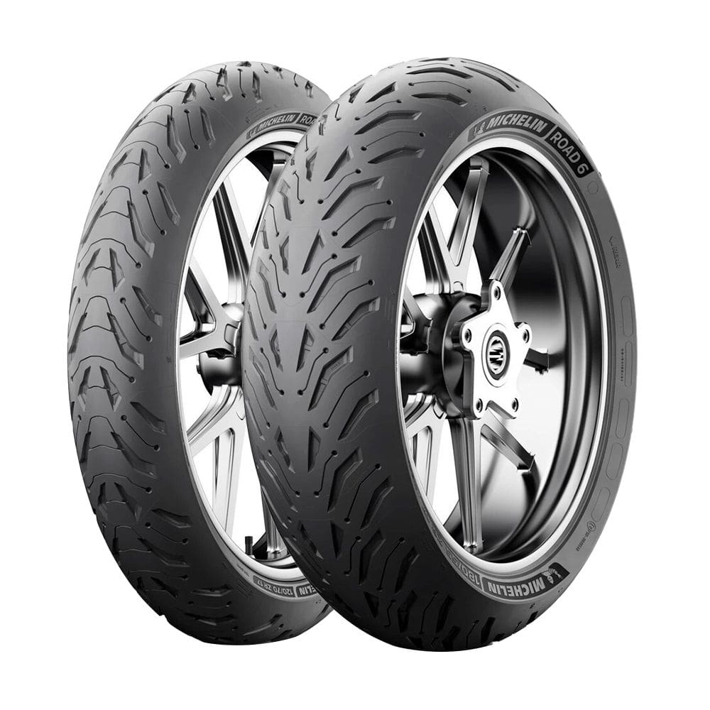 Jogo Pneus de Moto Michelin Road 6 120/70R19 60W + 170/60R17 72W TL