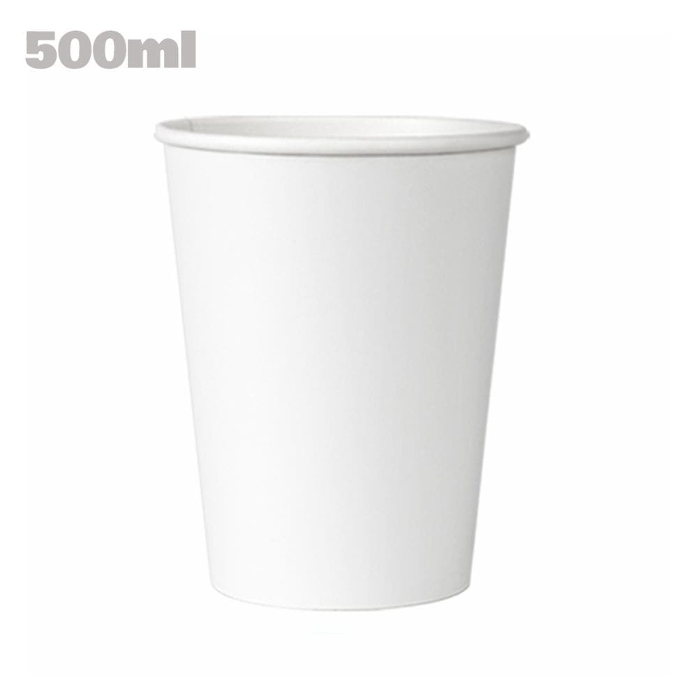 Copo de Papel Biodegradável 500ml - 100 unidades