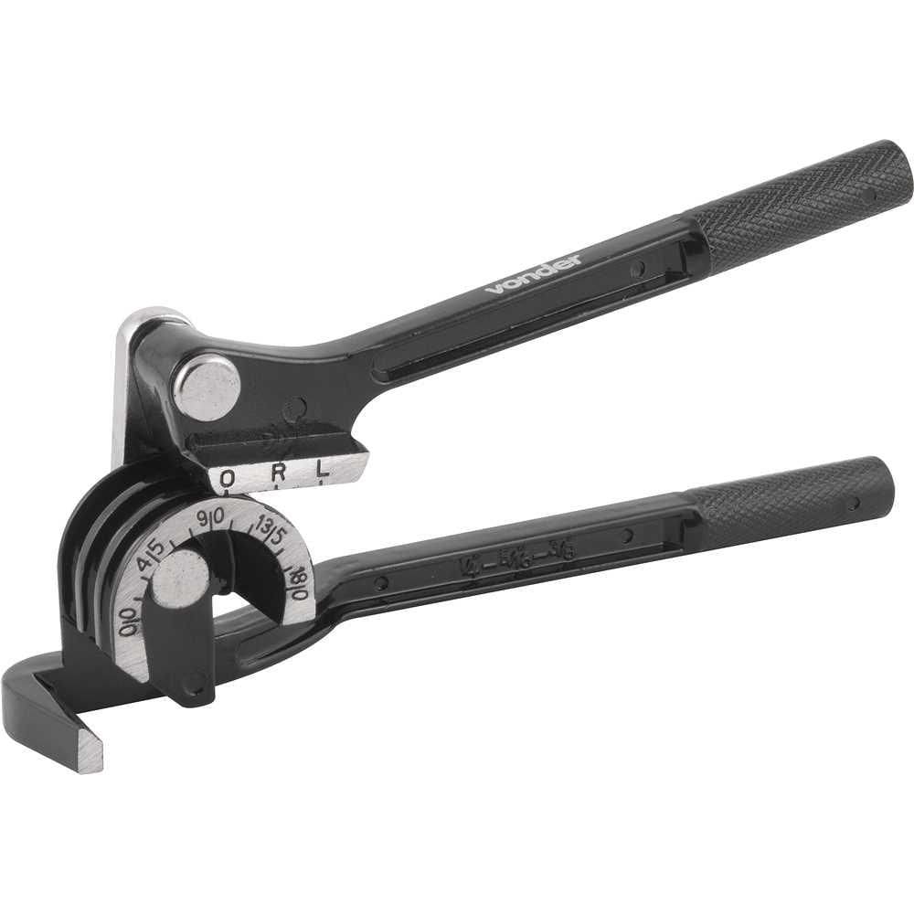 Curvador de tubos tipo alavanca 3 em 1 1/4” 5/16” 3/8” VONDER