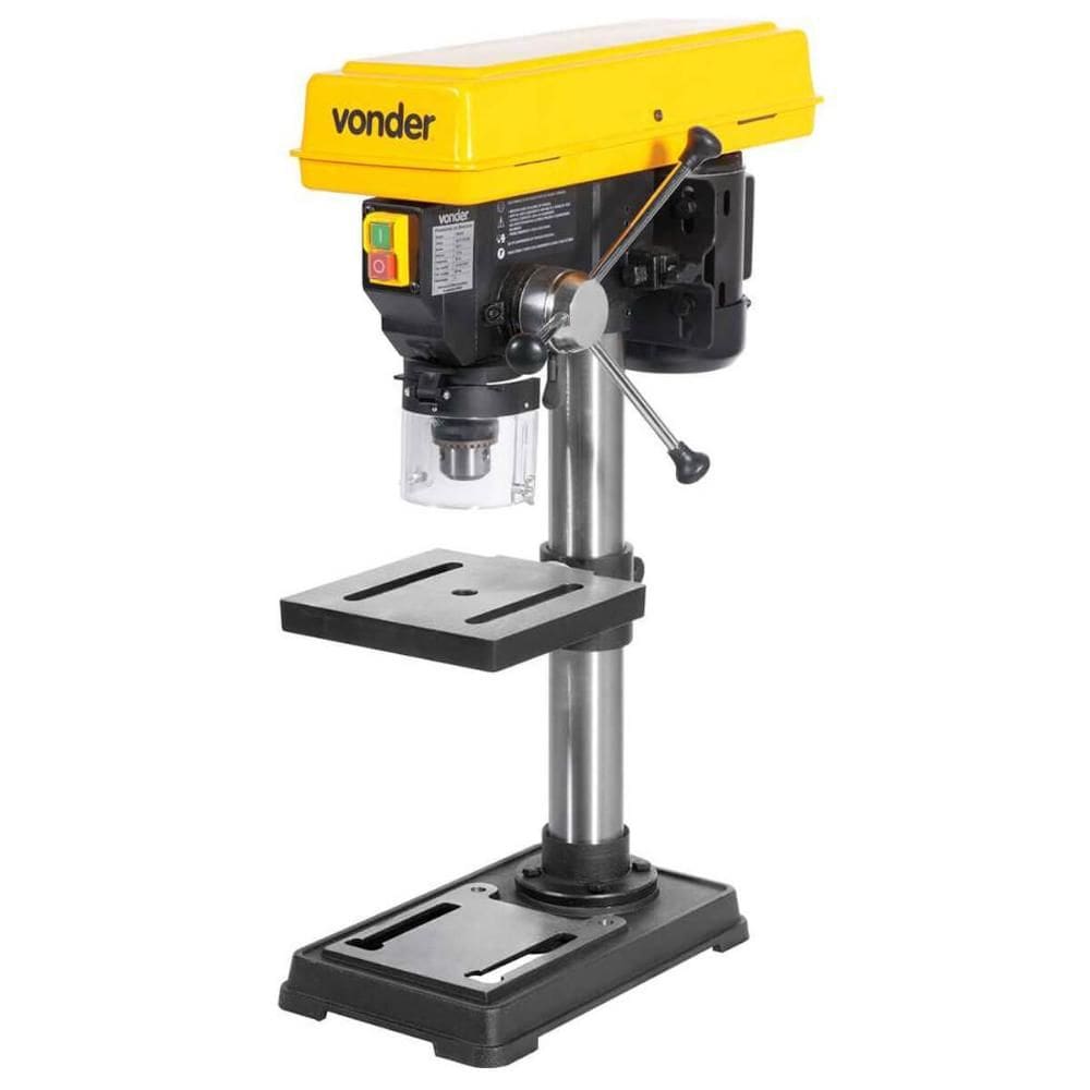 Furadeira de Bancada 16mm 220V com Mesa Giratória Inclinável Vonder FBV 016