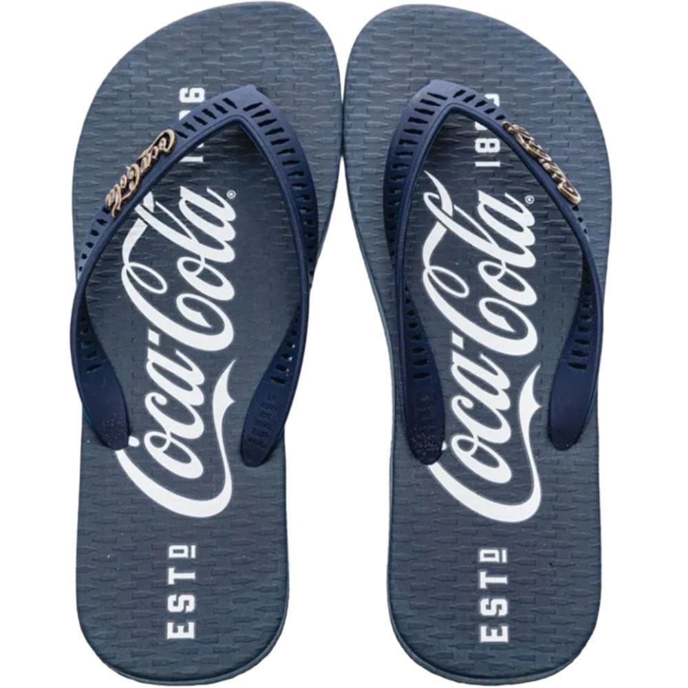 Chinelo Dedo Masculino Borracha Coca Cola CC3515