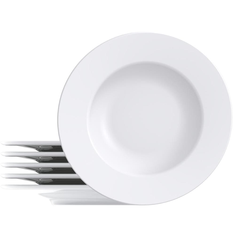 Jogo de Pratos Tramontina Porcelana 6 Peças Raso Maria Augusta 28cm Mesa Posta