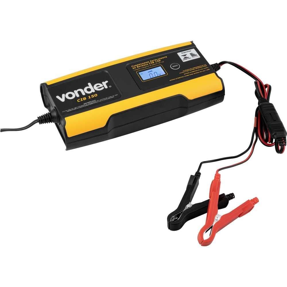 Carregador inteligente de bateria bivolt automático CIB 150 VONDER