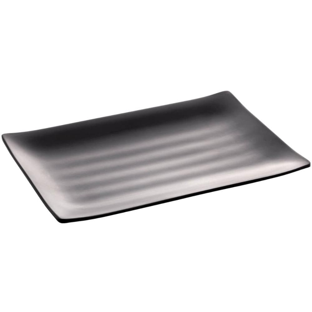 Kit 30 Travessas Retangulares de Melamina para Servir Sushi Sashimi Restaurantes Japonês Lyor