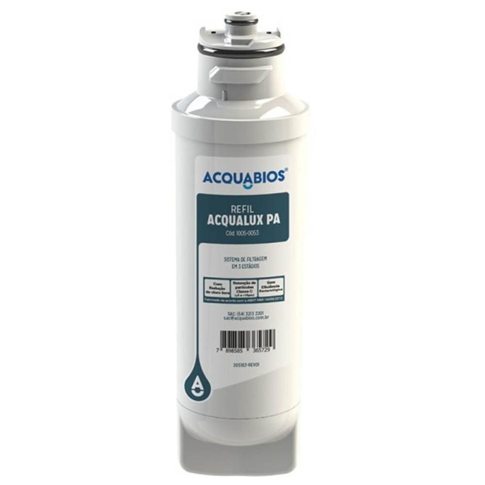 Refil Para Purificador Electrolux Filtro de Água Acquabios PA10N PA20G PA25G PA30G PA40G