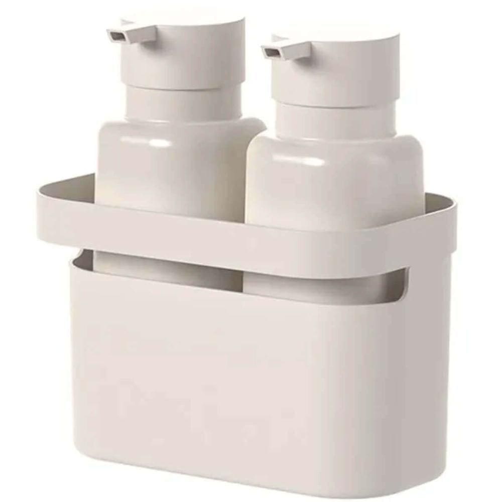 Kit 2 Dispensers 500ml Sabonete Líquido Sabão Organizador pa