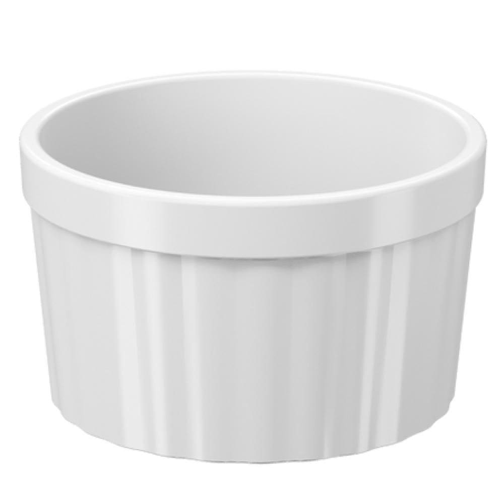 40 Ramequim de Restaurante Branco Canelado 150ml 8cm Uno Coz