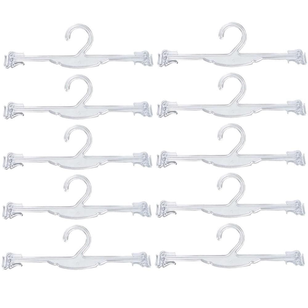 Kit 10 Cabides para Lingerie com Encaixe para Alças Lojas Tr