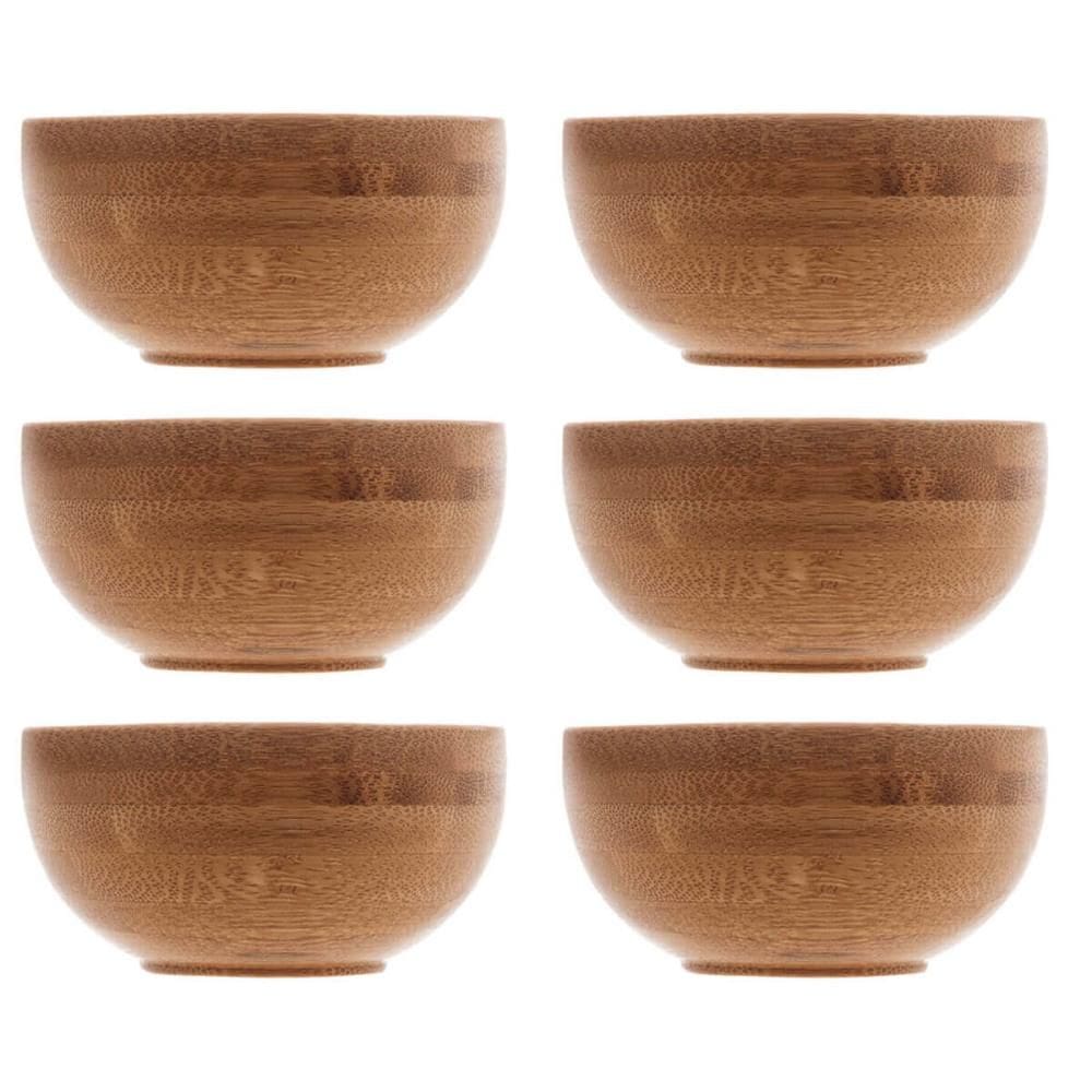 Kit 6 Molheiras Lyor Restaurante Bambu Verona 8x4cm Cumbuca