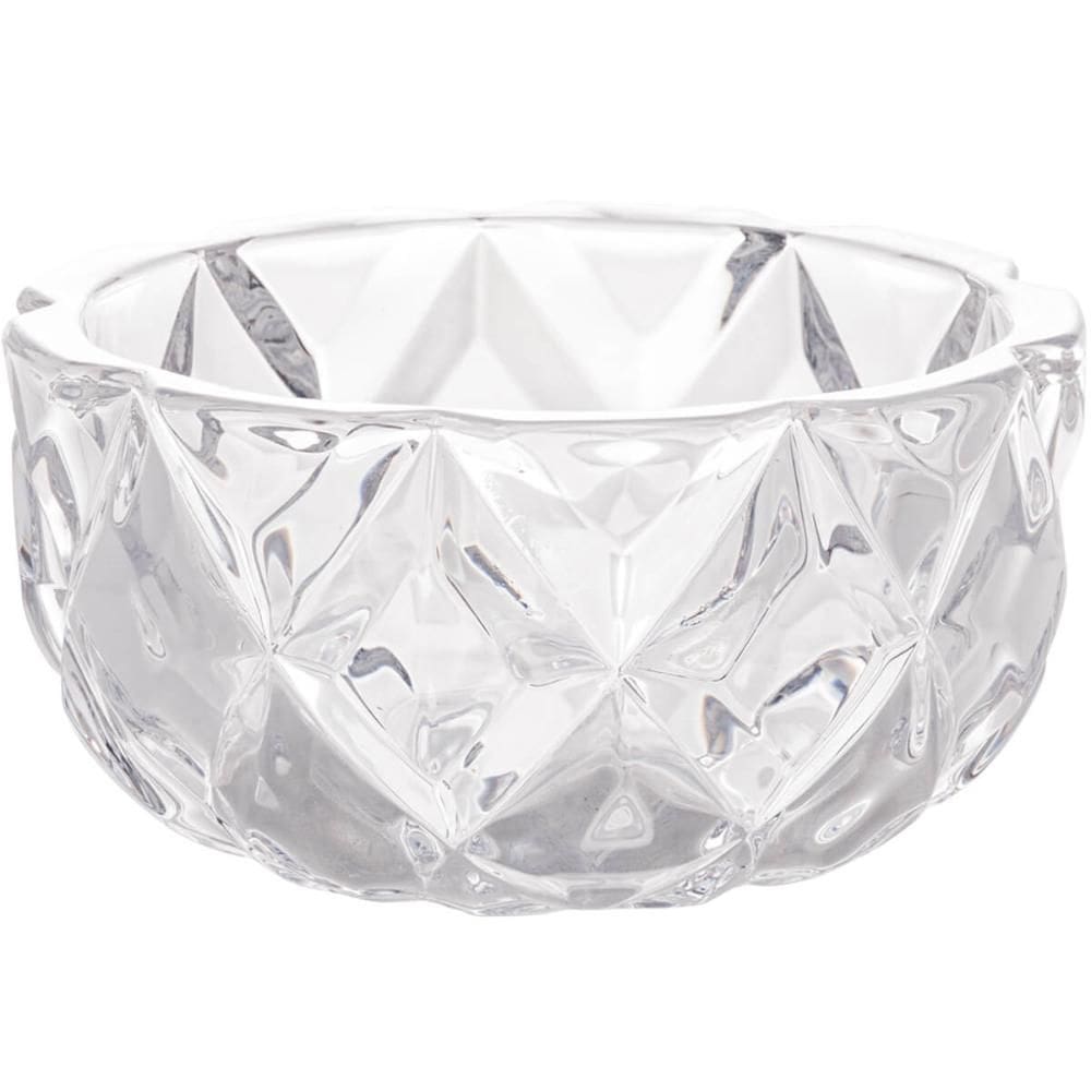 Bowl de Cristal Lyor Diamond Deli para Sobremesas Frutas Pot