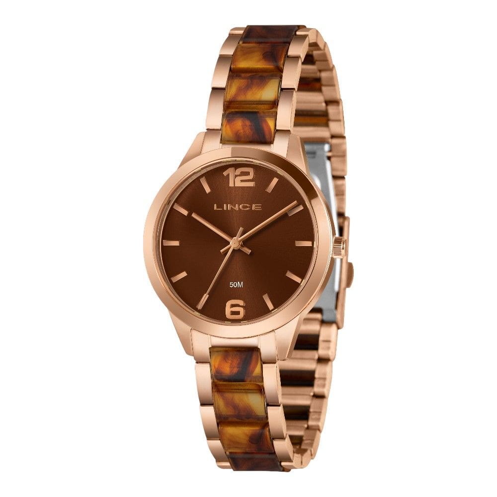 Relógio Urban Feminino Analógico Lince LRT4806L36 Rosegold