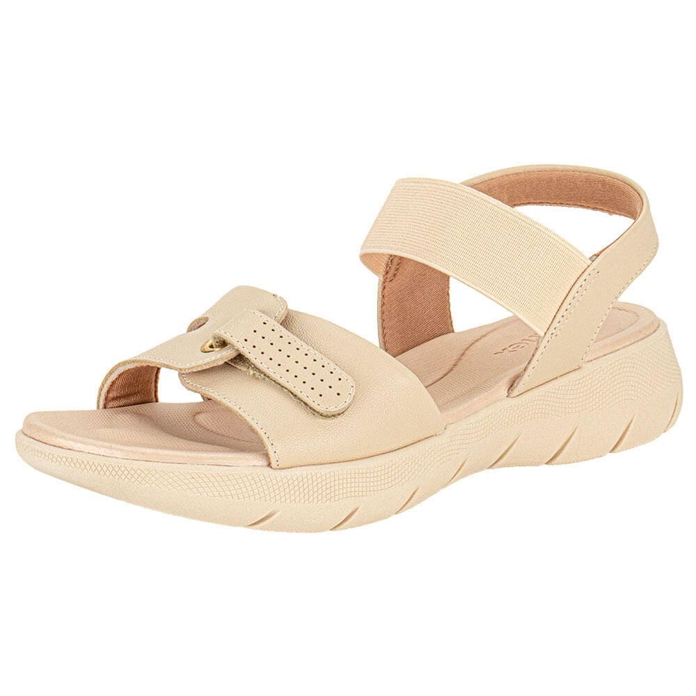 Sandália Feminina Flat Usaflex Al1402