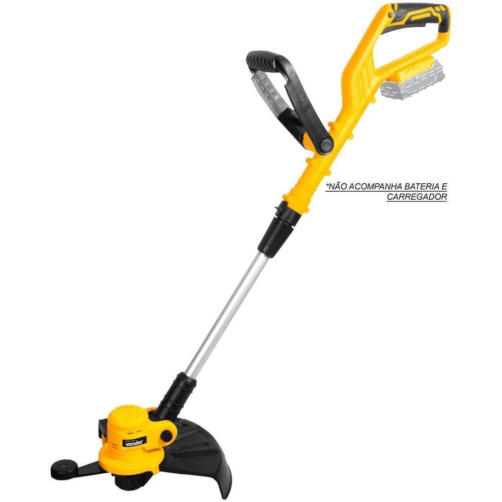 Aparador de grama bateria intercambiável de 18 V sem bateria