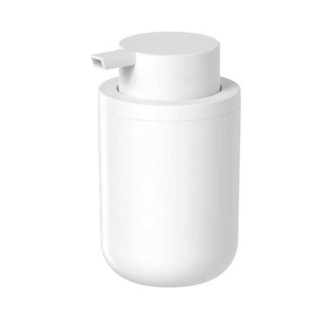 Porta Sabonete Líquido Bold Branco Fosco Dispenser Sabonete