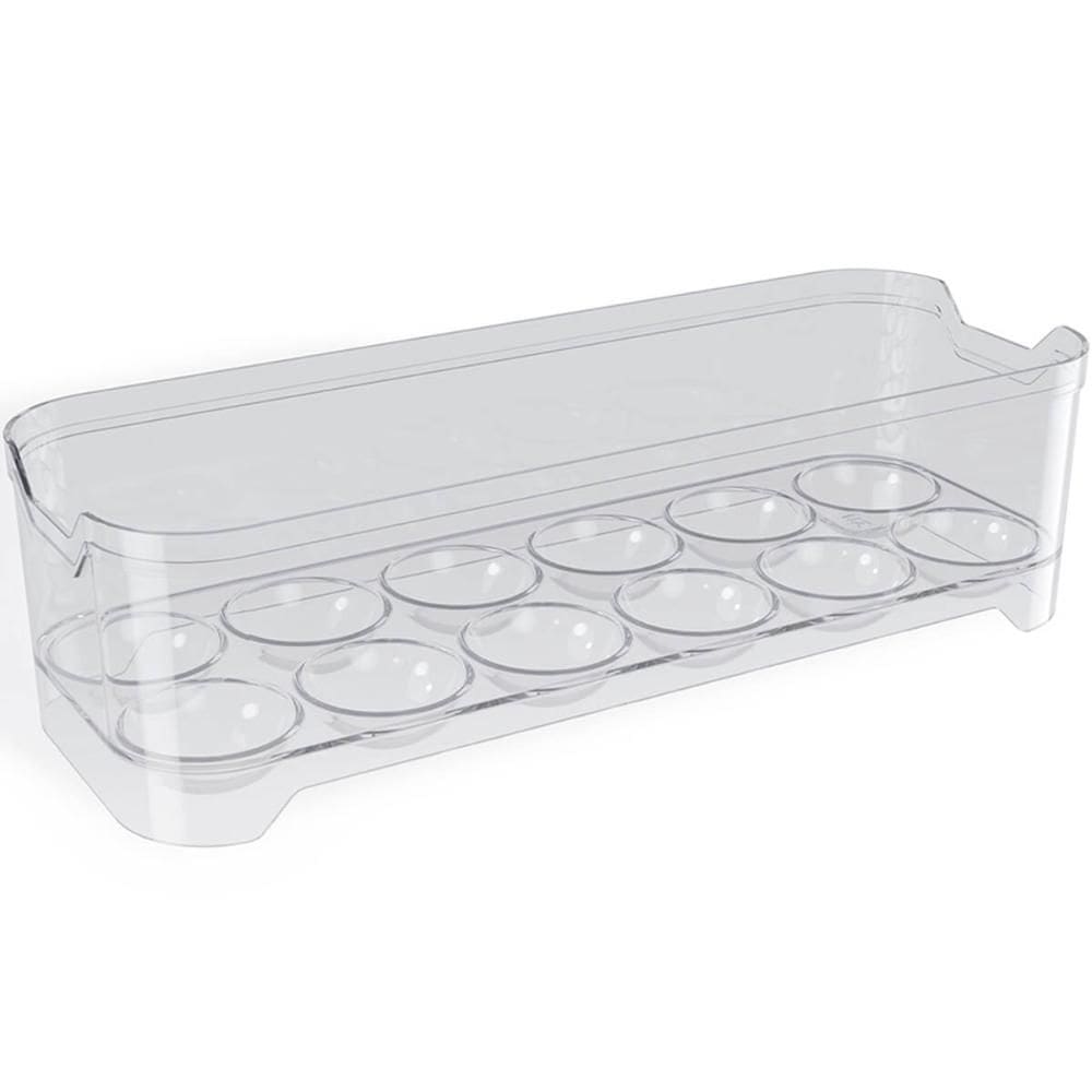 Organizador de Geladeira Porta Ovos 12 Unidades 28x10x7,5cm