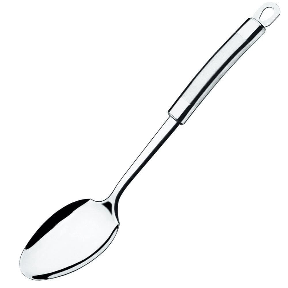 Colher Grande de Arroz Brinox 32,5cm em Aço Inox com Furo no