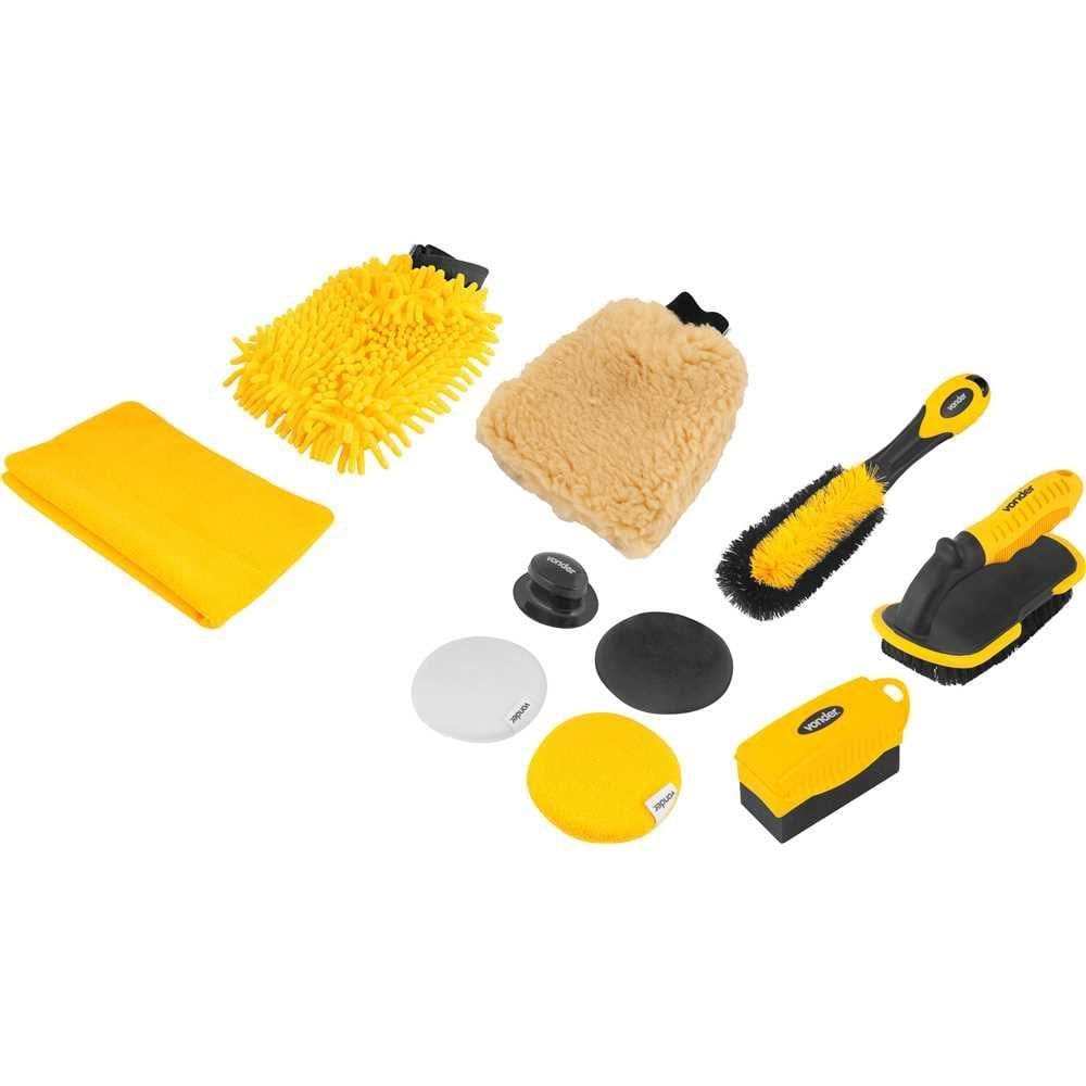 Kit para Limpeza Profissional e Detalhamento Automotivo com