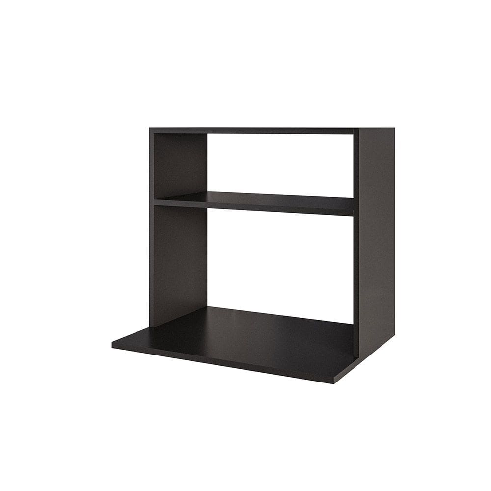 Suporte Microondas com Nicho Porta Tempero para Cozinha Louis 60cm Preto M12 - D`Rossi