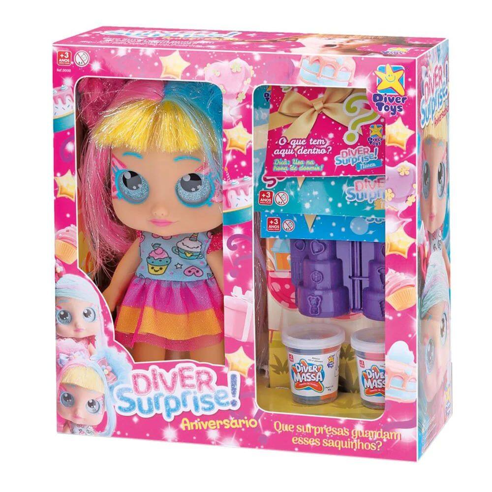 Boneca Diver Surprise - Festa De Aniversario