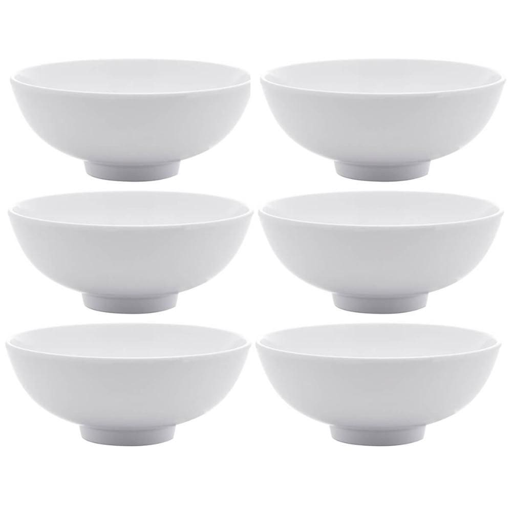Kit 6 Cumbucas Bowl de Melamina 12,5x5cm Redondo Sobremesa P
