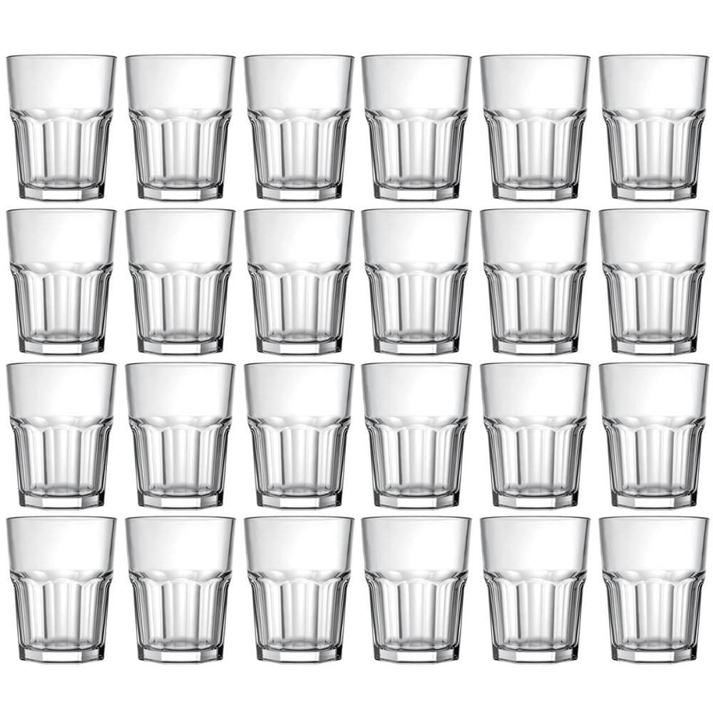 Jogo 24 Copos Bristol Nadir Figueiredo Vidro 60ml cada Dose