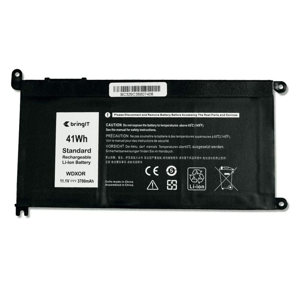 Bateria Notebook Compativel Com Dell Inspiron 7560 7460 7368 7472 Wdx0r - 11.4v - 41wh - Polimero