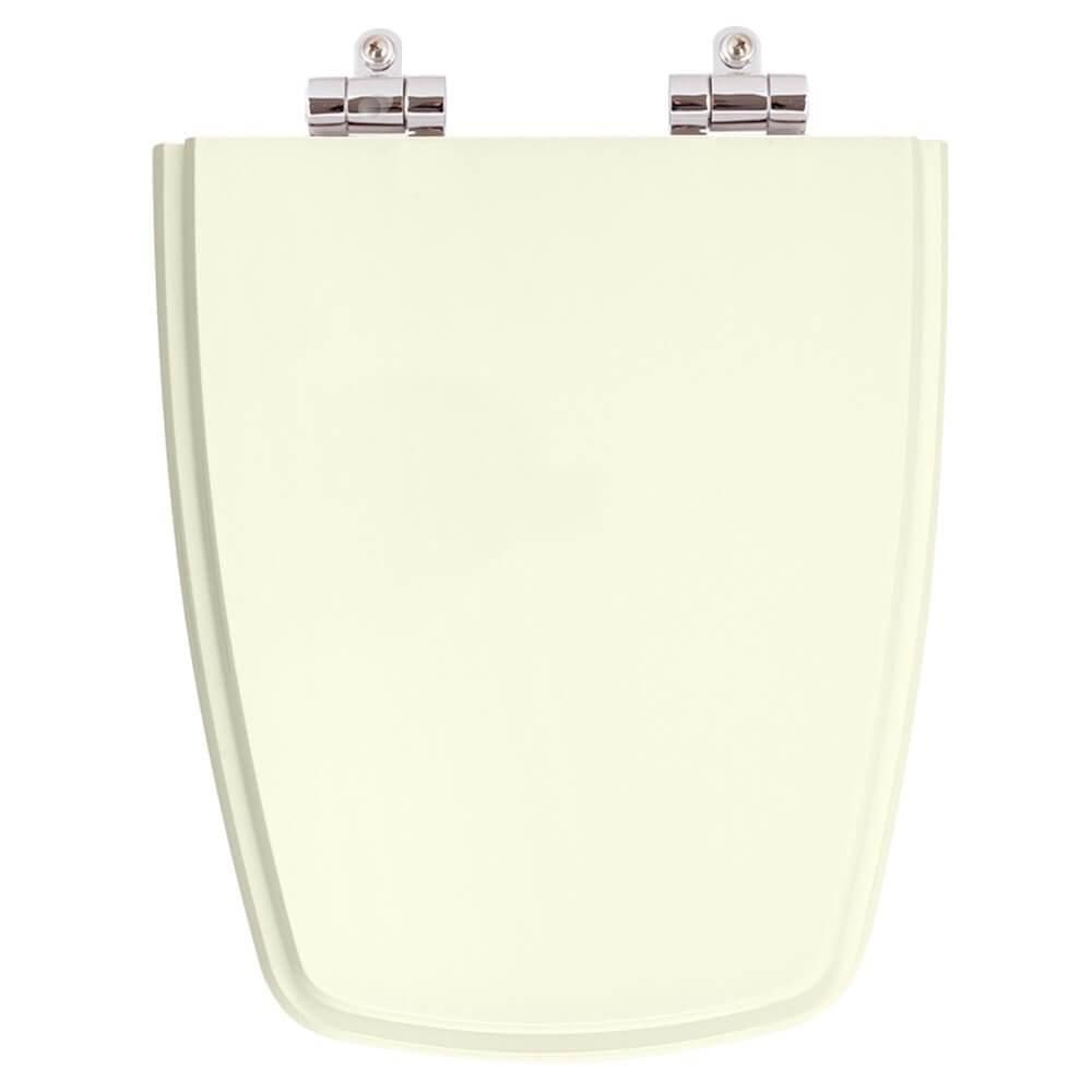 Assento Sanitario Poliester Com Amortecedor Stylus Excellence Pergamon (bege Claro) Para Vaso Celite