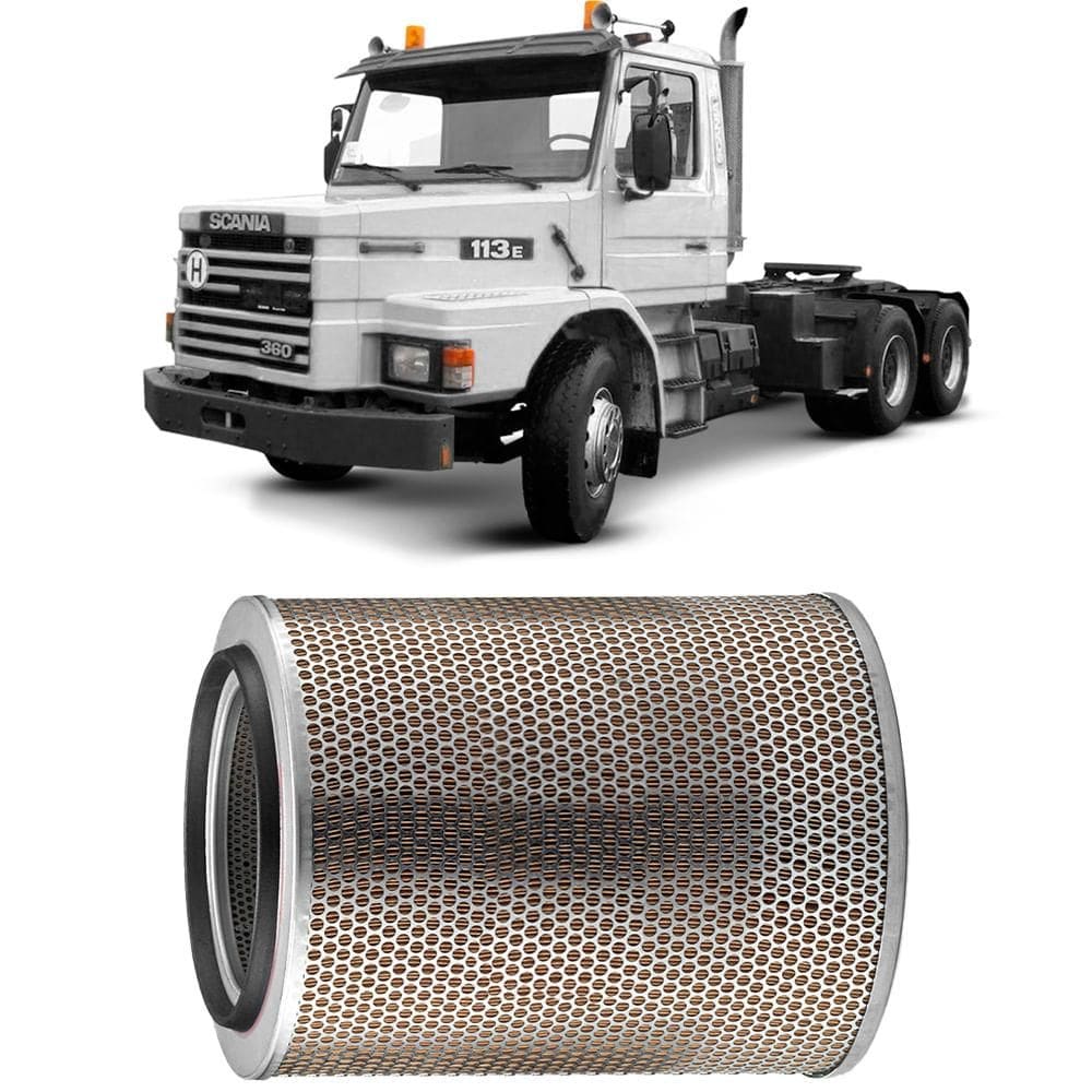Filtro Ar Scania R143 T113 Dsc Dn Ds 88 A 98 Mann-filter