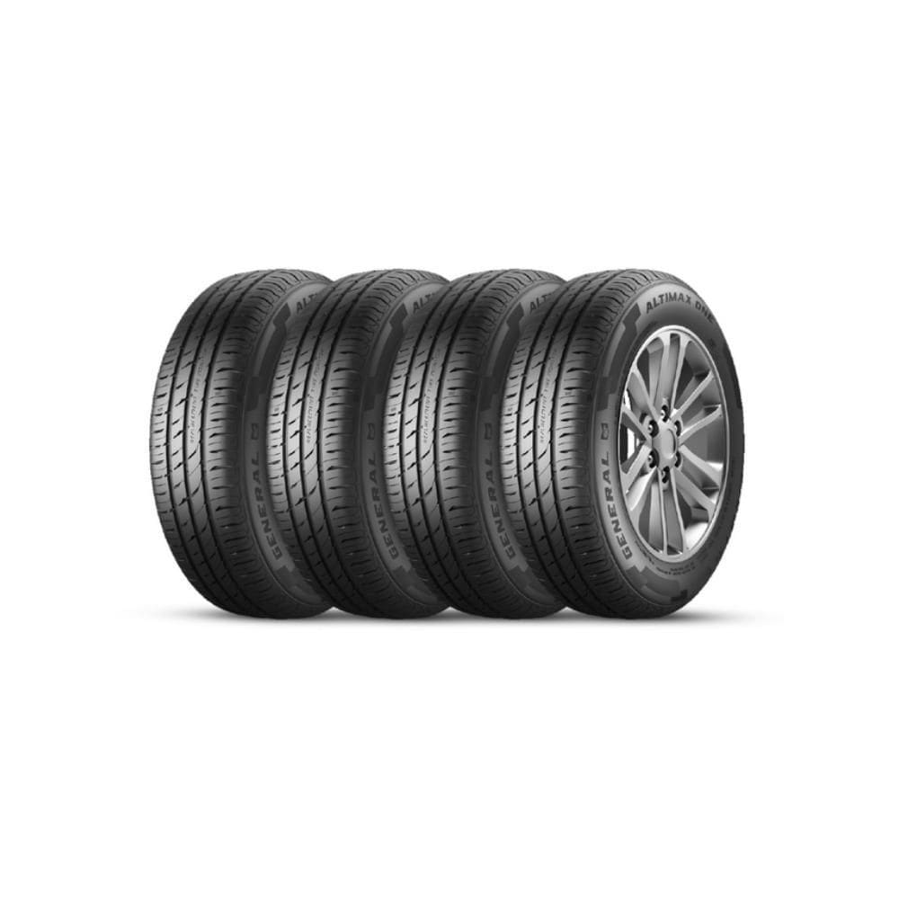 Jogo 4 Pneus General Tire By Continental Aro 15 Altimax One