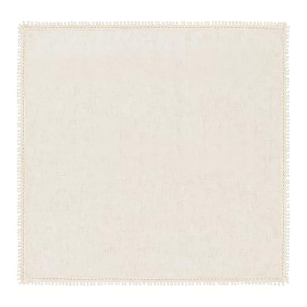 Guardanapo Em Viscose Bahamas Dots Bege 48x48cm Copa & Cia