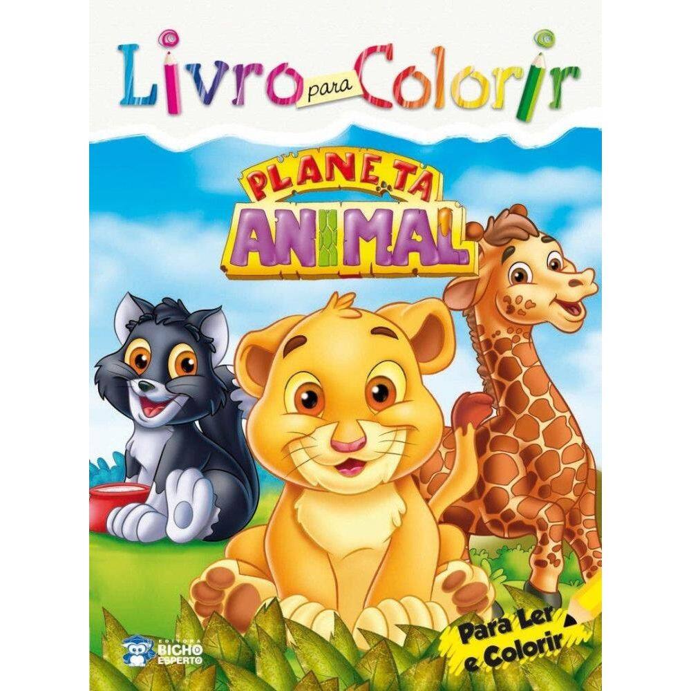 Livro para Colorir: Planeta Animal
