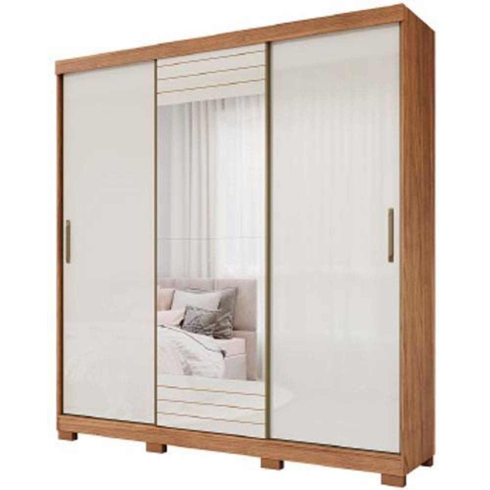 Roupeiro Panan Buzios 100 Mdf 3Pts 4 Gvs - -