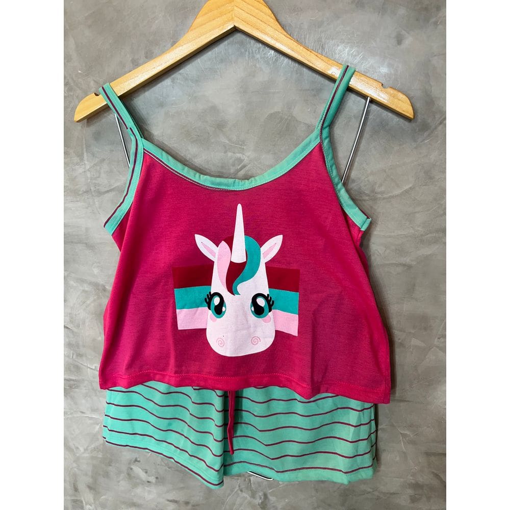 Casal com pijama unicornio | Extra