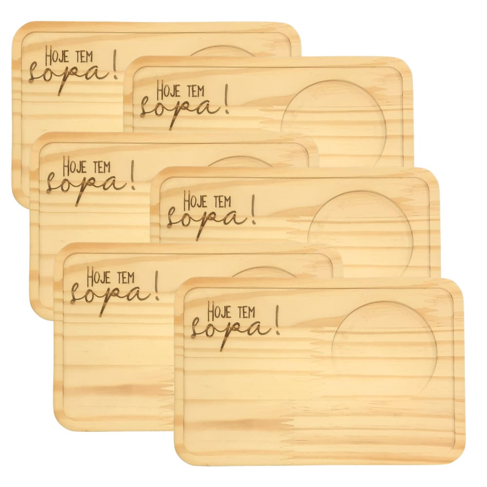 kit Jogo conjunto 6 Pires Ret. p/ tigelas/cumbucas - Pires29