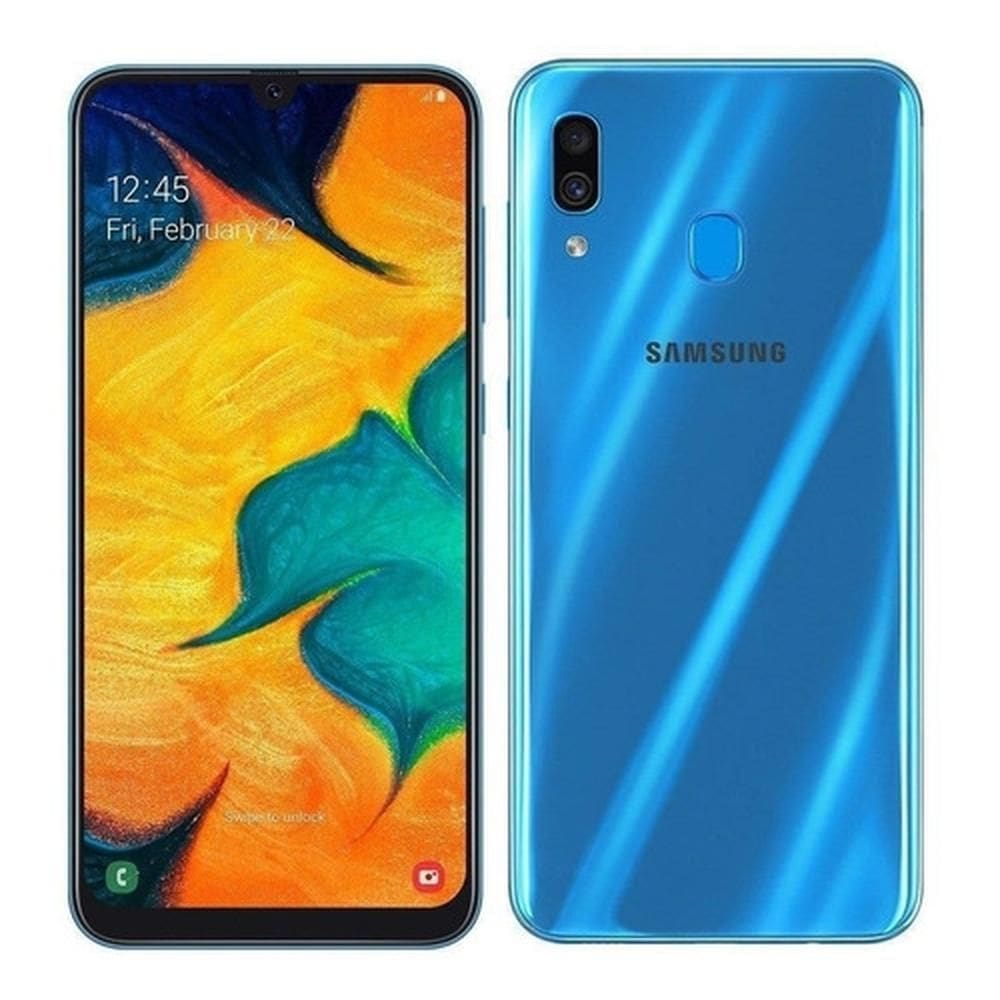 Usado: Samsung A30 64 GB Azul - Regular