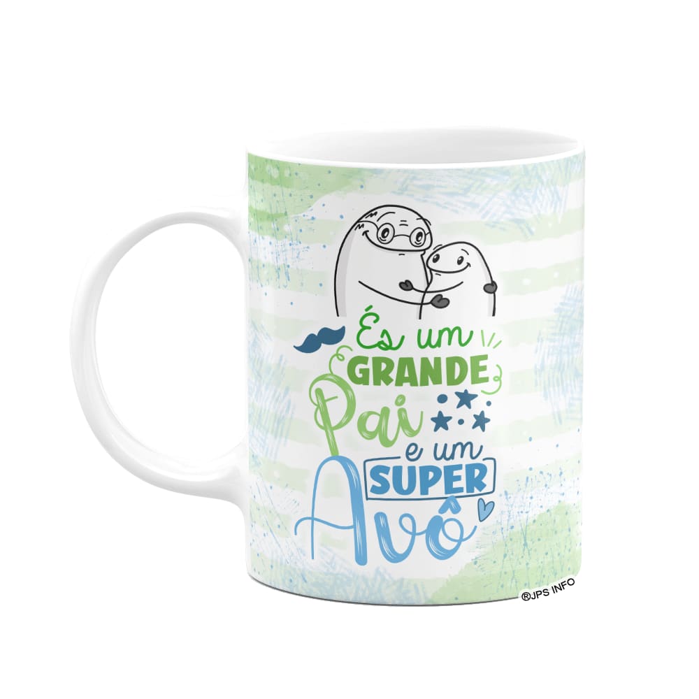 Caneca Flork Avós - És um grande pai e um super avô