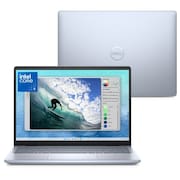 Notebook Dell Inspiron I14-I120U-M10 14” FHD+ Intel® Core™ 5 120U 8GB 512GB SSD Windows 11 Prata Gelo