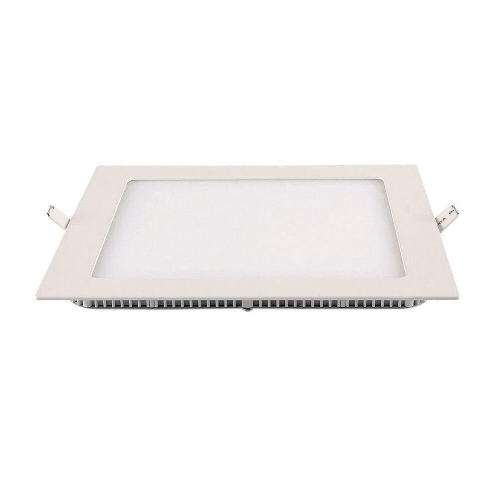 Painel Led Embutir Branco 18w 3000k 22x22-blumenau